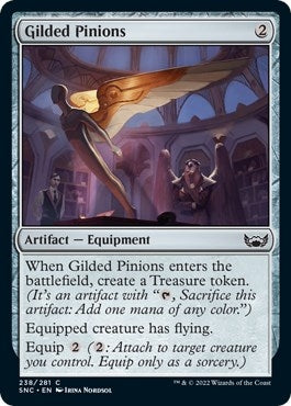 Image for Gilded Pinions (Streets of New Capenna) (238) - Magic: The Gathering