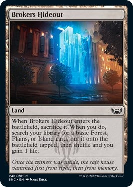 Image for Brokers Hideout (Streets of New Capenna) (248) - Magic: The Gathering