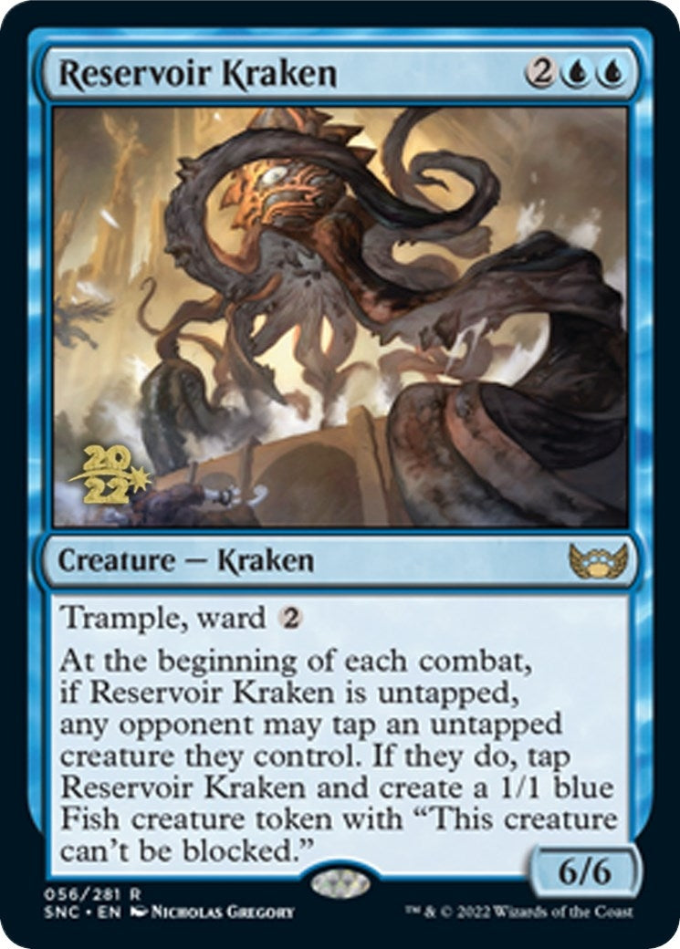 Image for Reservoir Kraken (Prerelease Cards) (56) - Magic: The Gathering