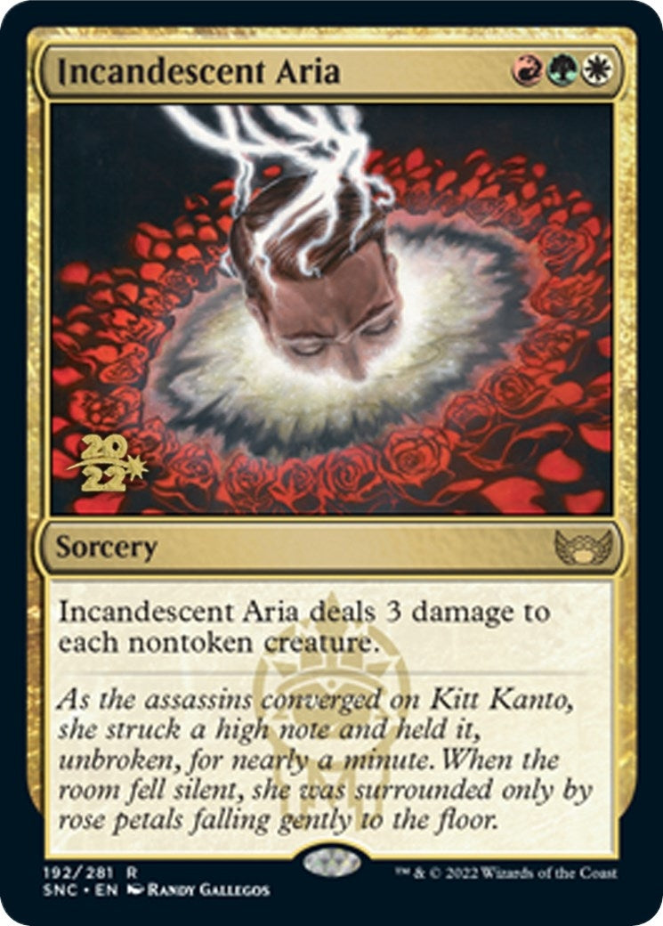 Image for Incandescent Aria (Prerelease Cards) (192) - Magic: The Gathering