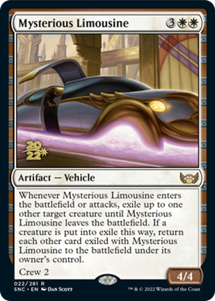 Image for Mysterious Limousine (Prerelease Cards) (22) - Magic: The Gathering