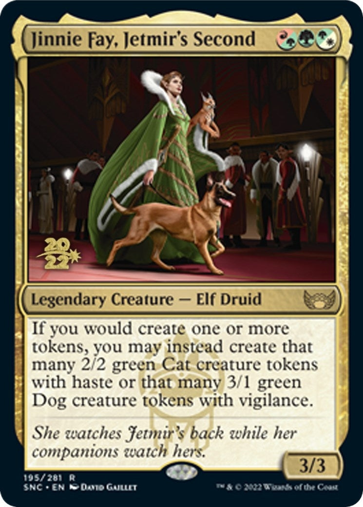 Image for Jinnie Fay, Jetmir's Second (Prerelease Cards) (195) - Magic: The Gathering