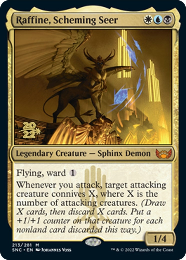 Image for Raffine, Scheming Seer (Prerelease Cards) (213) - Magic: The Gathering
