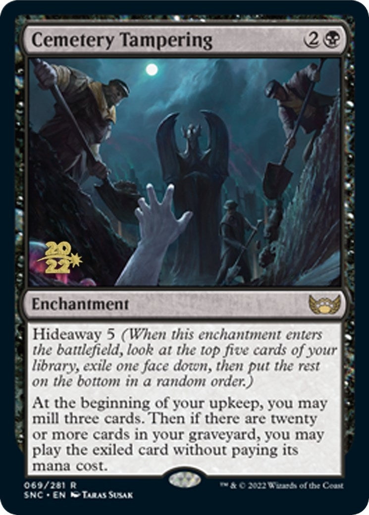 Image for Cemetery Tampering (Prerelease Cards) (69) - Magic: The Gathering