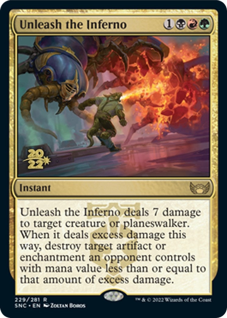 Image for Unleash the Inferno (Prerelease Cards) (229) - Magic: The Gathering