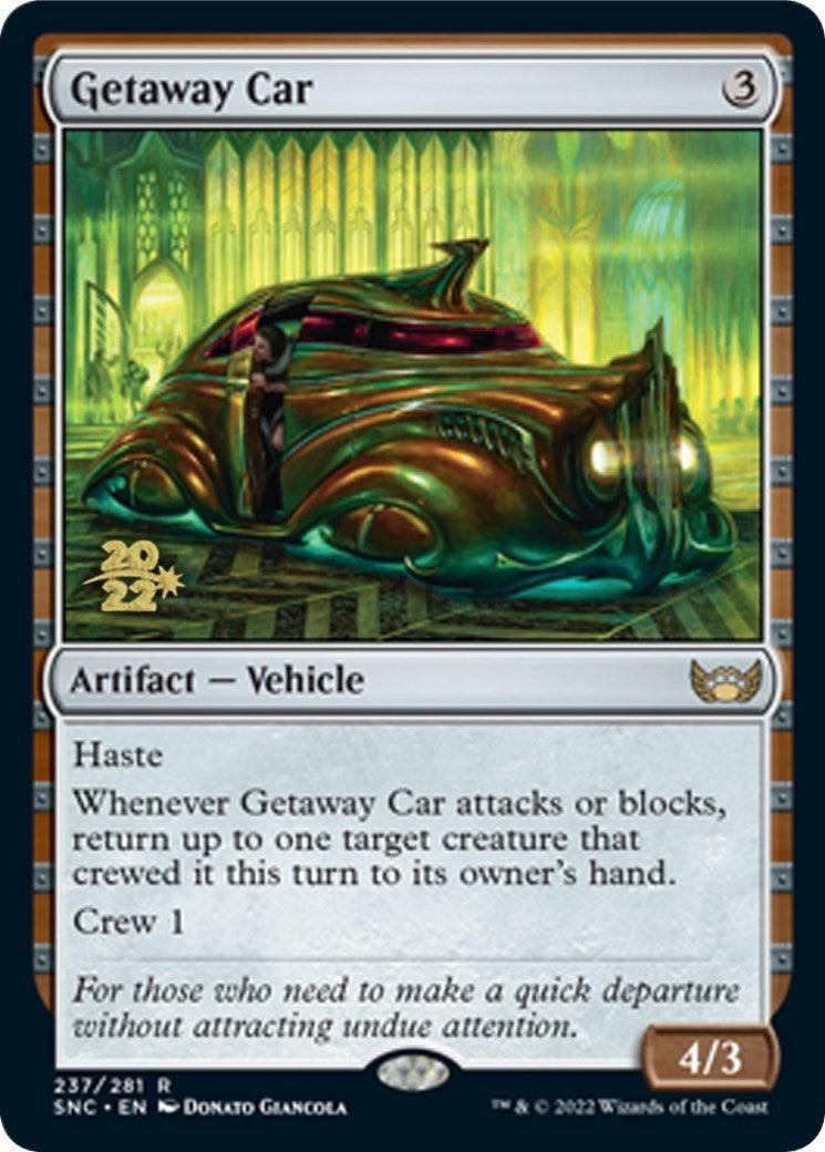 Image for Getaway Car (Prerelease Cards) (237) - Magic: The Gathering