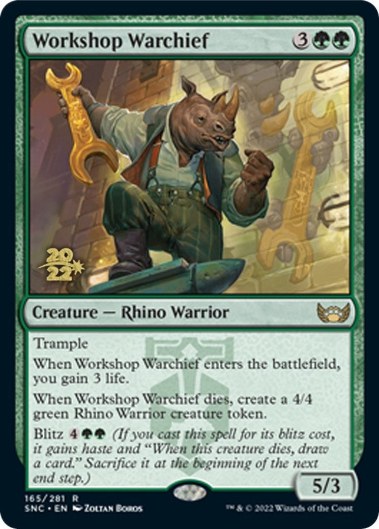 Image for Workshop Warchief (Prerelease Cards) (165) - Magic: The Gathering