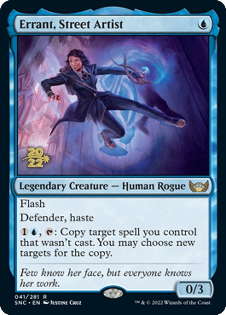 Image for Errant, Street Artist (Prerelease Cards) (41) - Magic: The Gathering