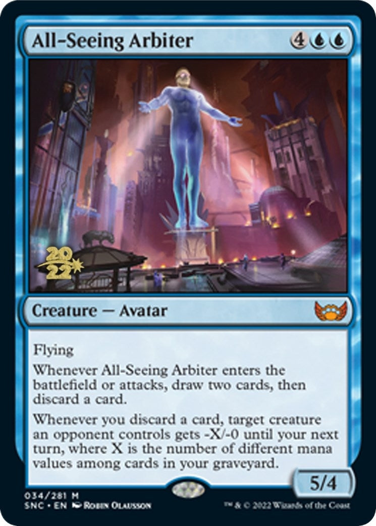 Image for All-Seeing Arbiter (Prerelease Cards) (34) - Magic: The Gathering