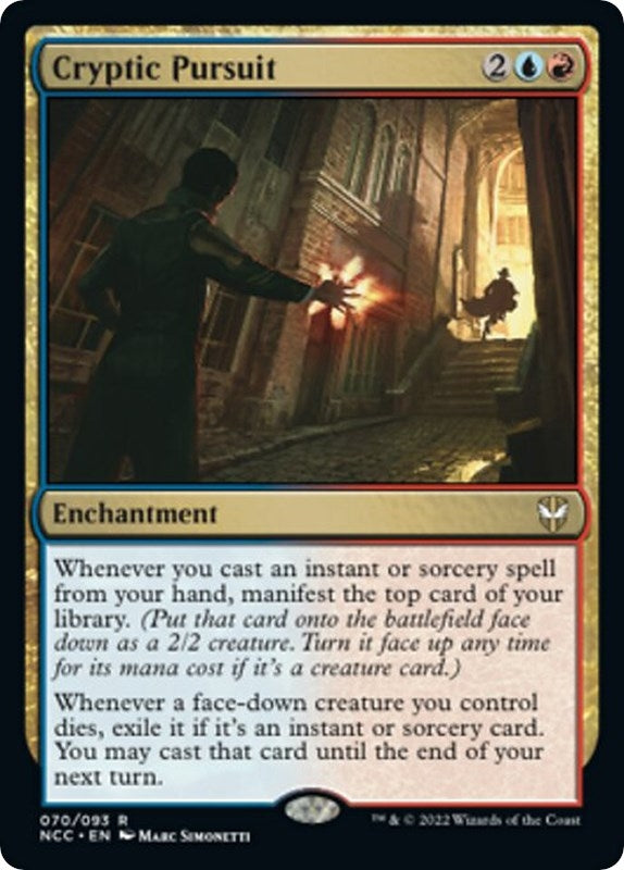 Image for Cryptic Pursuit (Commander: Streets of New Capenna) (70) - Magic: The Gathering