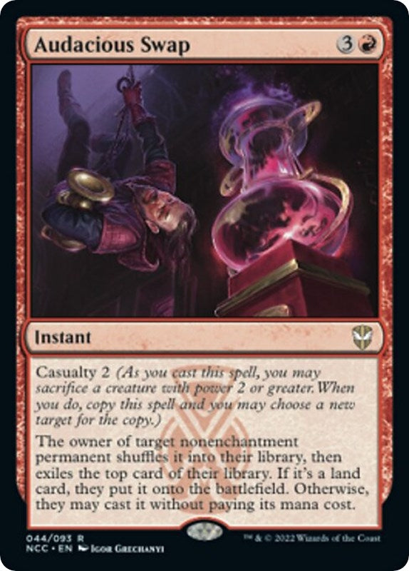 Image for Audacious Swap (Commander: Streets of New Capenna) (44) - Magic: The Gathering