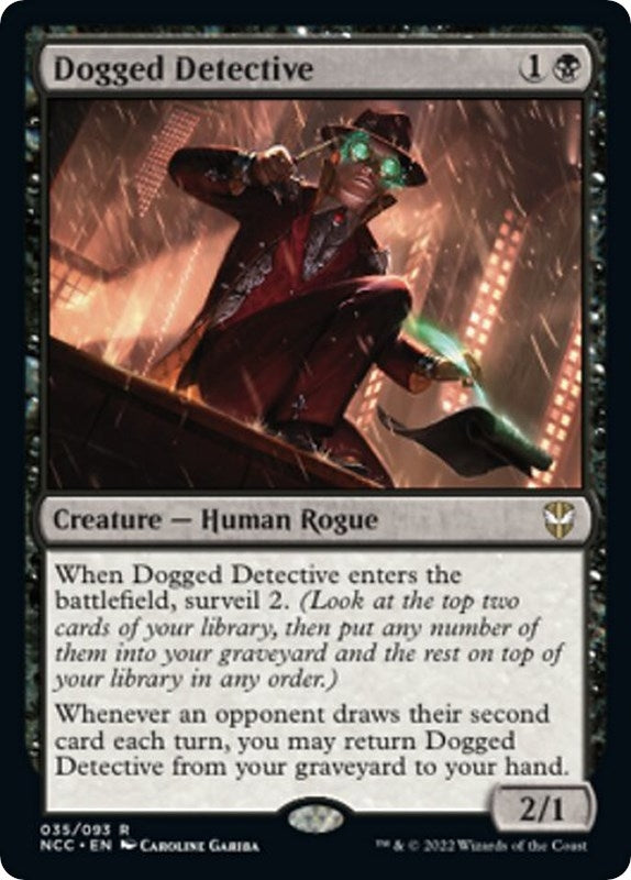Image for Dogged Detective (Commander: Streets of New Capenna) (35) - Magic: The Gathering