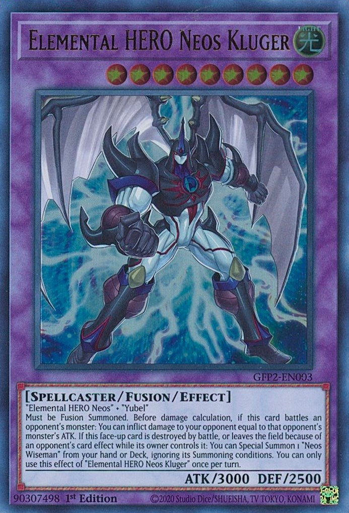 Image for Elemental HERO Neos Kluger (Ghosts From the Past: The 2nd Haunting) (GFP2-EN003) - YuGiOh