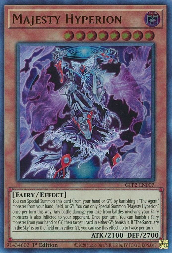 Image for Majesty Hyperion (Ghosts From the Past: The 2nd Haunting) (GFP2-EN007) - YuGiOh