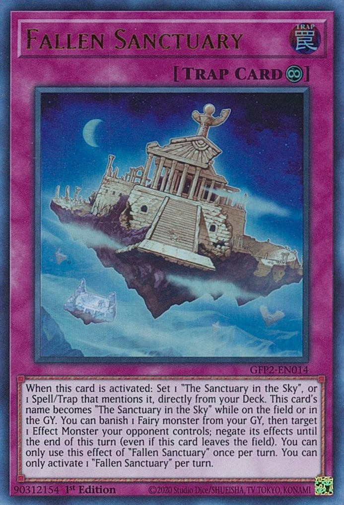 Image for Fallen Sanctuary (Ghosts From the Past: The 2nd Haunting) (GFP2-EN014) - YuGiOh