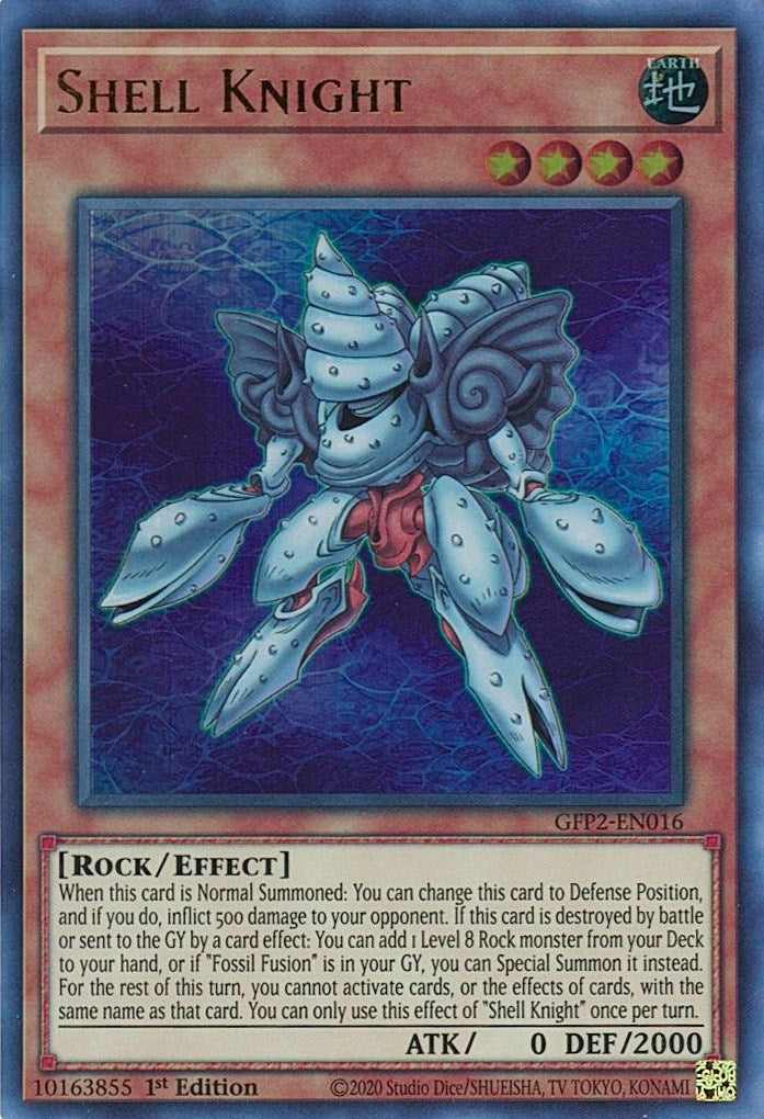 Image for Shell Knight (Ghosts From the Past: The 2nd Haunting) (GFP2-EN016) - YuGiOh