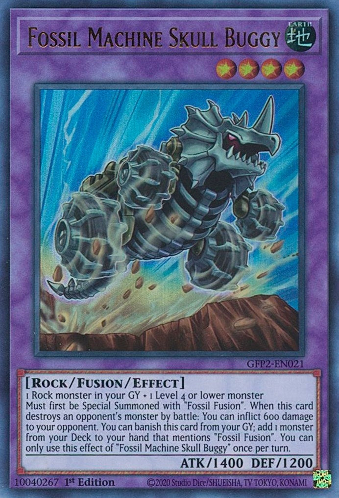 Image for Fossil Machine Skull Buggy (Ghosts From the Past: The 2nd Haunting) (GFP2-EN021) - YuGiOh