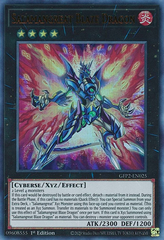 Image for Salamangreat Blaze Dragon (Ghosts From the Past: The 2nd Haunting) (GFP2-EN025) - YuGiOh