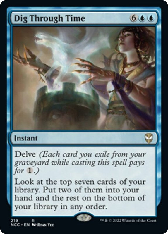 Image for Dig Through Time (Commander: Streets of New Capenna) (219) - Magic: The Gathering