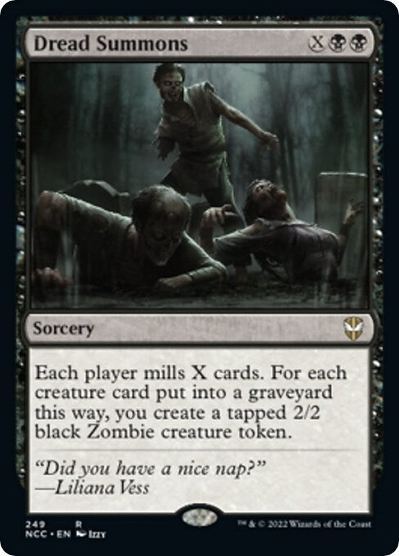 Image for Dread Summons (Commander: Streets of New Capenna) (249) - Magic: The Gathering