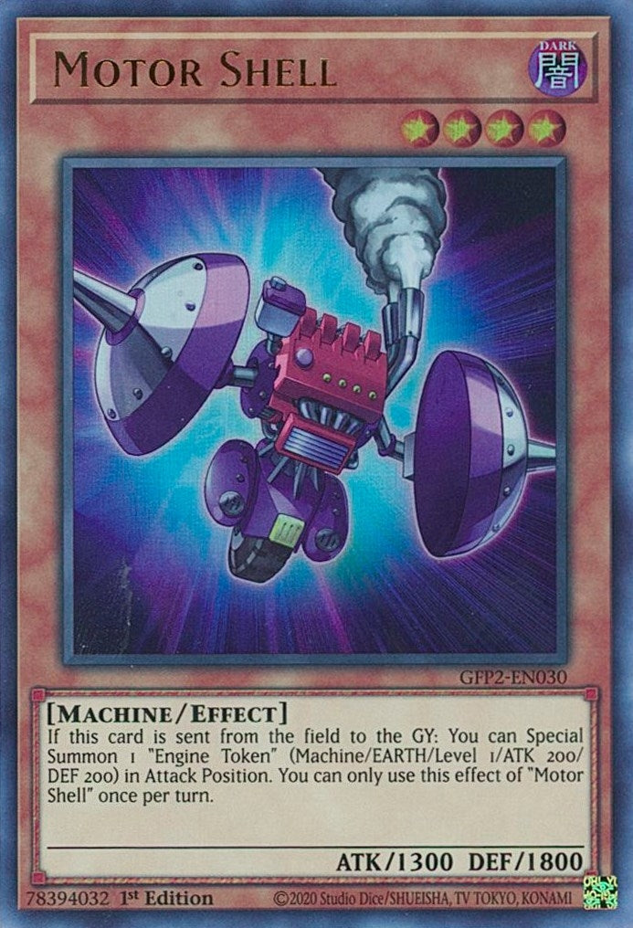 Image for Motor Shell (Ghosts From the Past: The 2nd Haunting) (GFP2-EN030) - YuGiOh