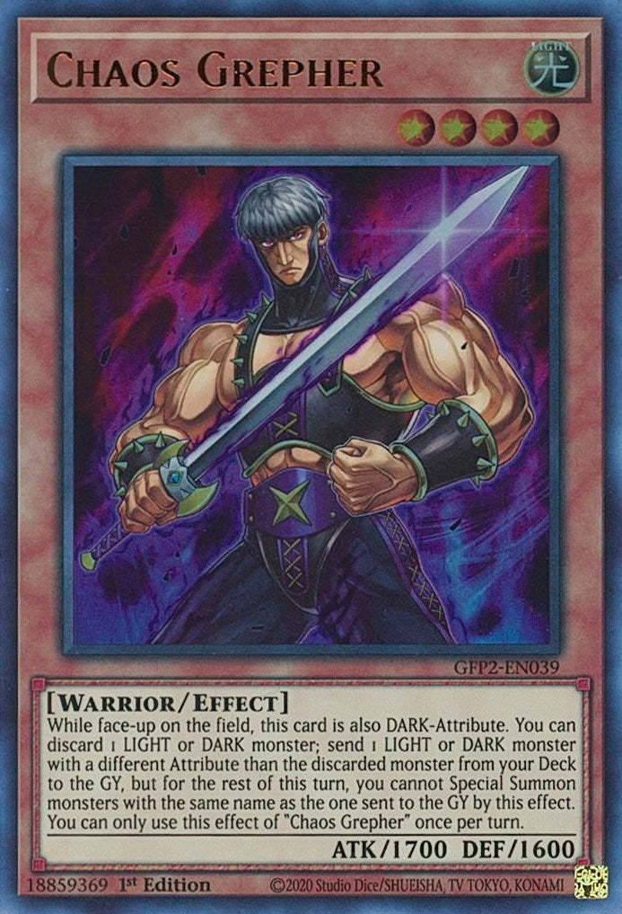 Image for Chaos Grepher (Ghosts From the Past: The 2nd Haunting) (GFP2-EN039) - YuGiOh