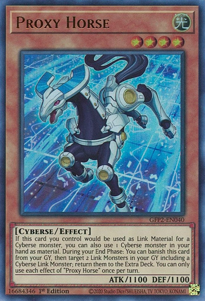 Image for Proxy Horse (Ghosts From the Past: The 2nd Haunting) (GFP2-EN040) - YuGiOh