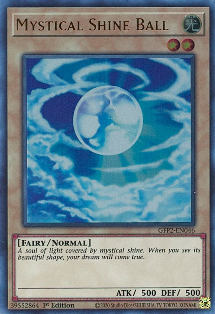 Image for Mystical Shine Ball (Ghosts From the Past: The 2nd Haunting) (GFP2-EN046) - YuGiOh