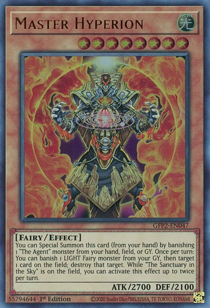 Image for Master Hyperion (Ghosts From the Past: The 2nd Haunting) (GFP2-EN047) - YuGiOh