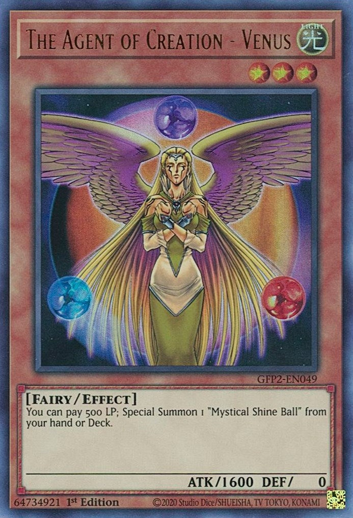 Image for The Agent of Creation - Venus (Ghosts From the Past: The 2nd Haunting) (GFP2-EN049) - YuGiOh