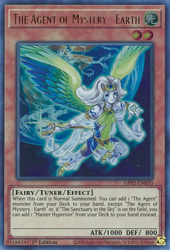 Image for The Agent of Mystery - Earth (Ghosts From the Past: The 2nd Haunting) (GFP2-EN050) - YuGiOh