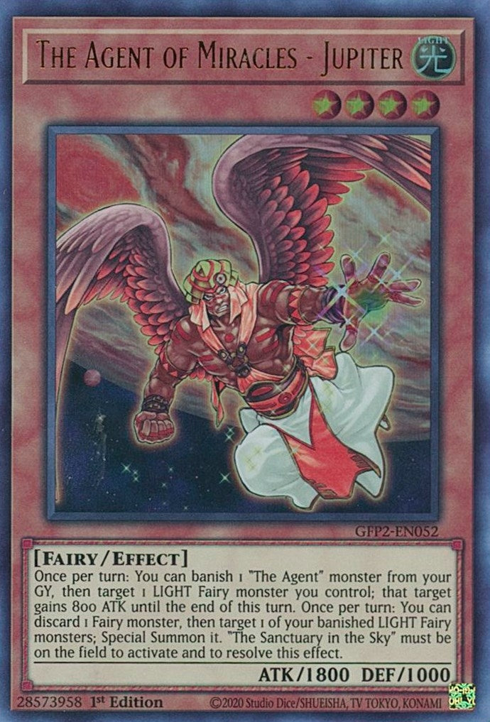Image for The Agent of Miracles - Jupiter (Ghosts From the Past: The 2nd Haunting) (GFP2-EN052) - YuGiOh