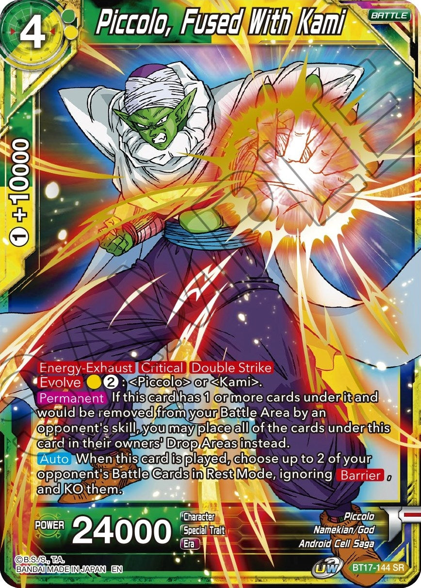 Image for Piccolo, Fused With Kami (DBS-B17) (17144)