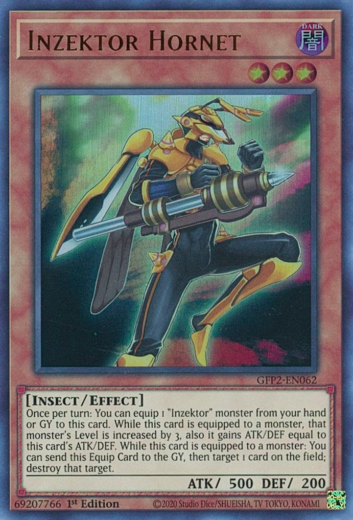 Image for Inzektor Hornet (Ghosts From the Past: The 2nd Haunting) (GFP2-EN062) - YuGiOh