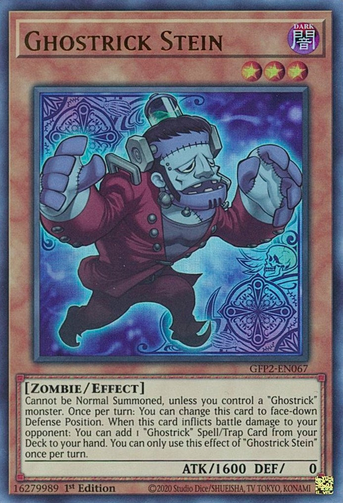 Image for Ghostrick Stein (Ghosts From the Past: The 2nd Haunting) (GFP2-EN067) - YuGiOh