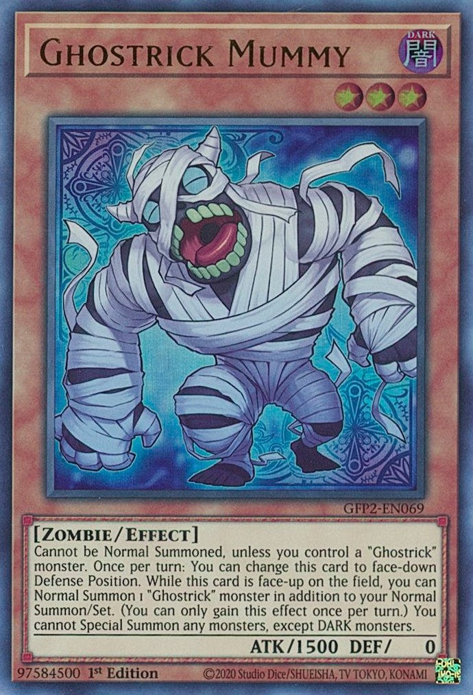 Image for Ghostrick Mummy (Ghosts From the Past: The 2nd Haunting) (GFP2-EN069) - YuGiOh
