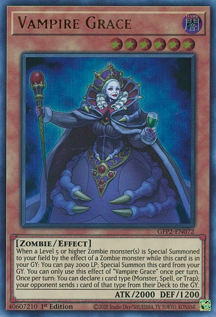 Image for Vampire Grace (Ghosts From the Past: The 2nd Haunting) (GFP2-EN072) - YuGiOh