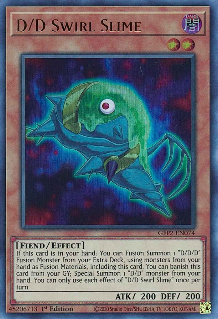 Image for D/D Swirl Slime (Ghosts From the Past: The 2nd Haunting) (GFP2-EN074) - YuGiOh