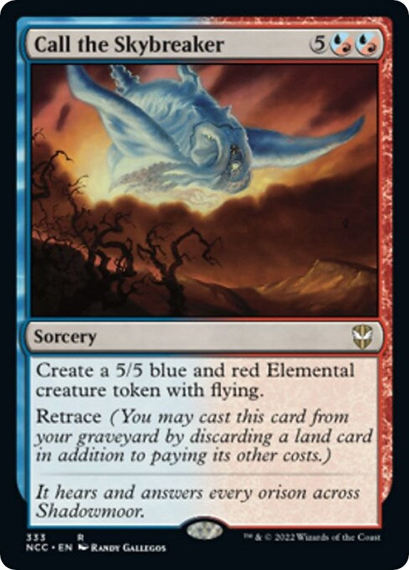 Image for Call the Skybreaker (Commander: Streets of New Capenna) (333) - Magic: The Gathering