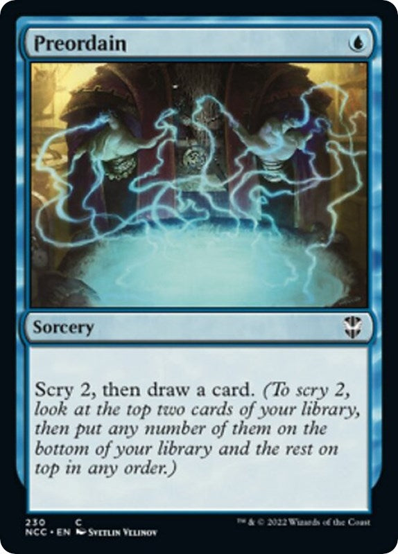 Image for Preordain (Commander: Streets of New Capenna) (230) - Magic: The Gathering