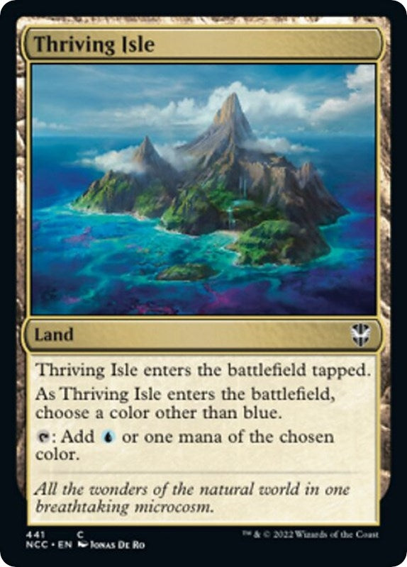 Image for Thriving Isle (Commander: Streets of New Capenna) (441) - Magic: The Gathering