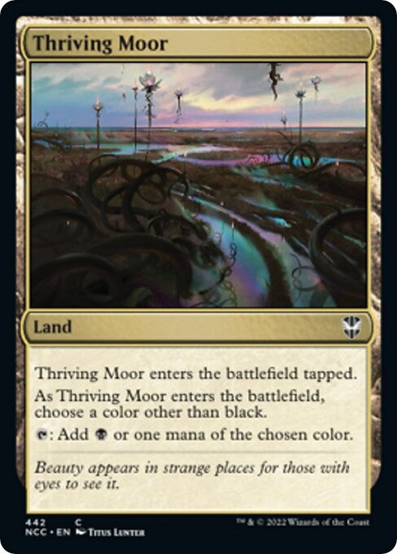 Image for Thriving Moor (Commander: Streets of New Capenna) (442) - Magic: The Gathering