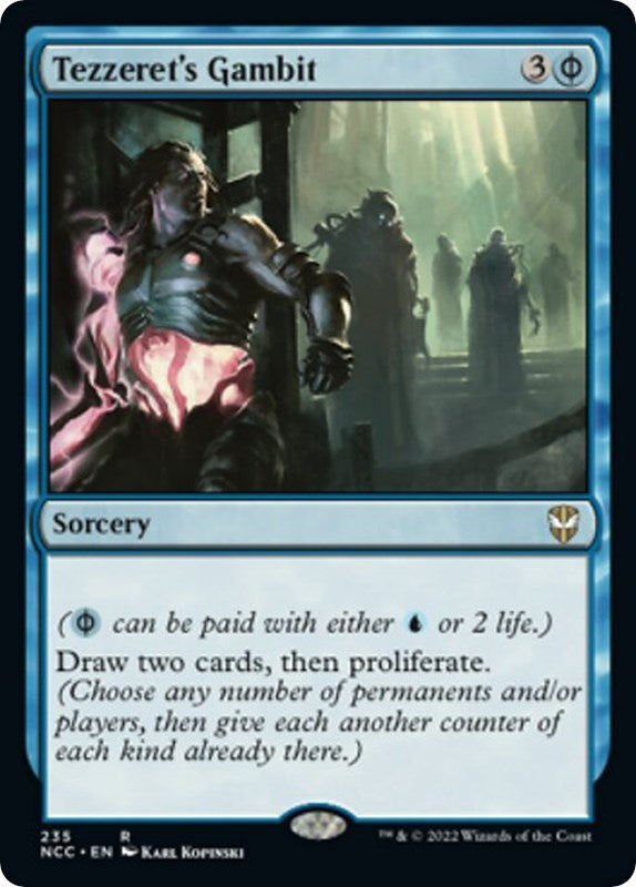 Image for Tezzeret's Gambit (Commander: Streets of New Capenna) (235) - Magic: The Gathering
