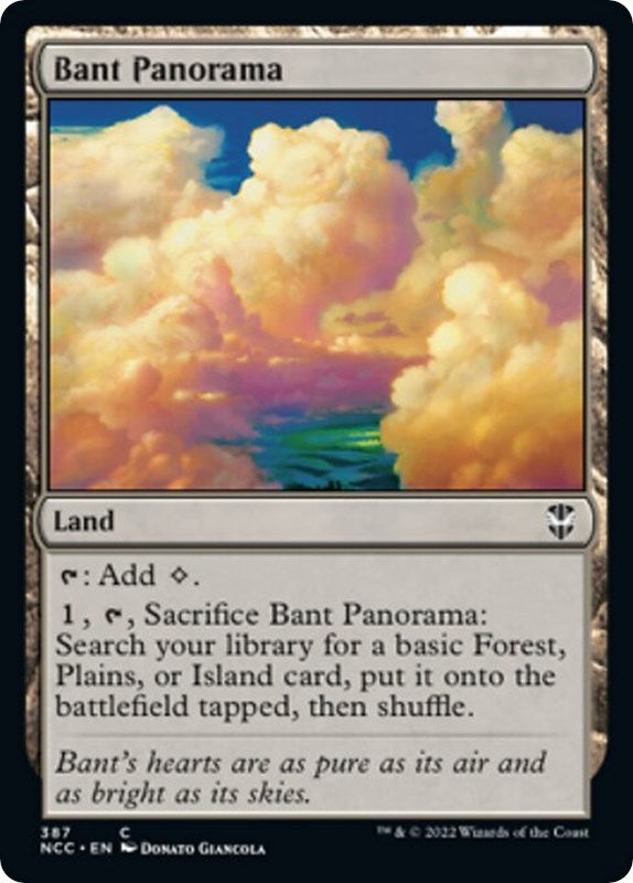 Image for Bant Panorama (Commander: Streets of New Capenna) (387) - Magic: The Gathering