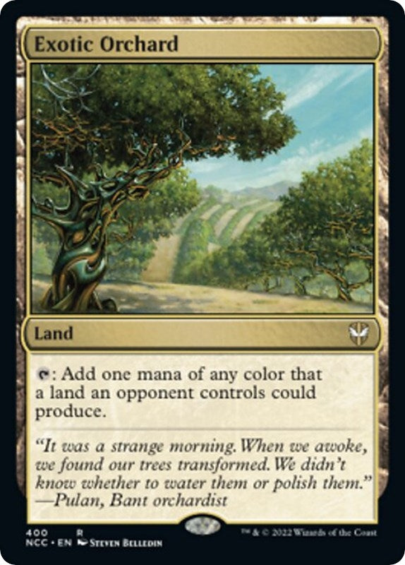 Image for Exotic Orchard (Commander: Streets of New Capenna) (400) - Magic: The Gathering