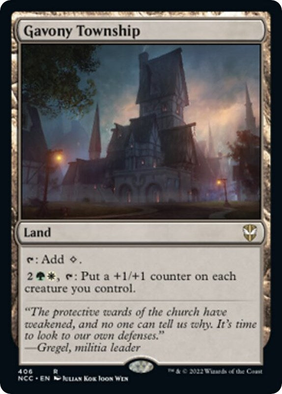 Image for Gavony Township (Commander: Streets of New Capenna) (406) - Magic: The Gathering