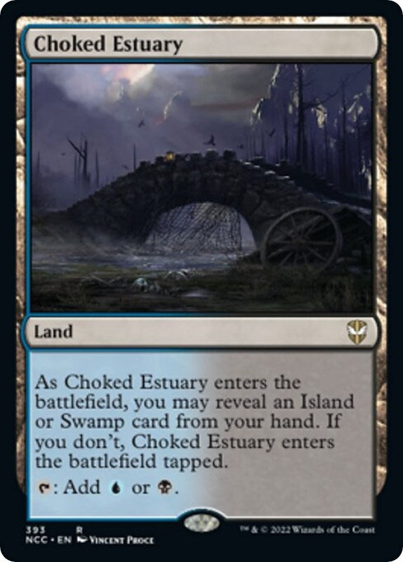 Image for Choked Estuary (Commander: Streets of New Capenna) (393) - Magic: The Gathering