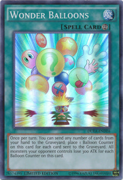 Wonder Balloons - Duelist Alliance (Super Rare) [DUEA-DE6]