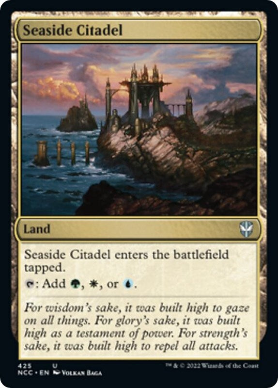 Image for Seaside Citadel (Commander: Streets of New Capenna) (425) - Magic: The Gathering