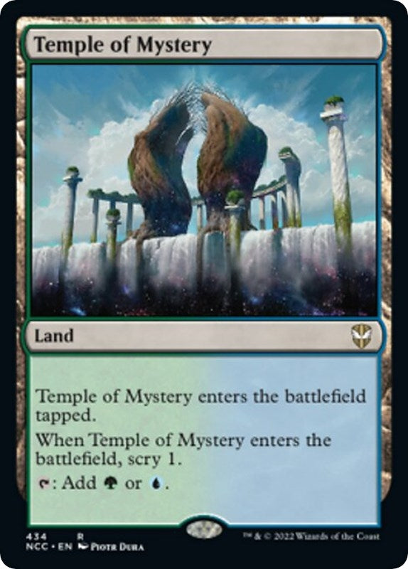 Image for Temple of Mystery (Commander: Streets of New Capenna) (434) - Magic: The Gathering